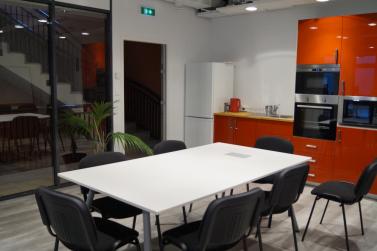 L'espace cuisine.